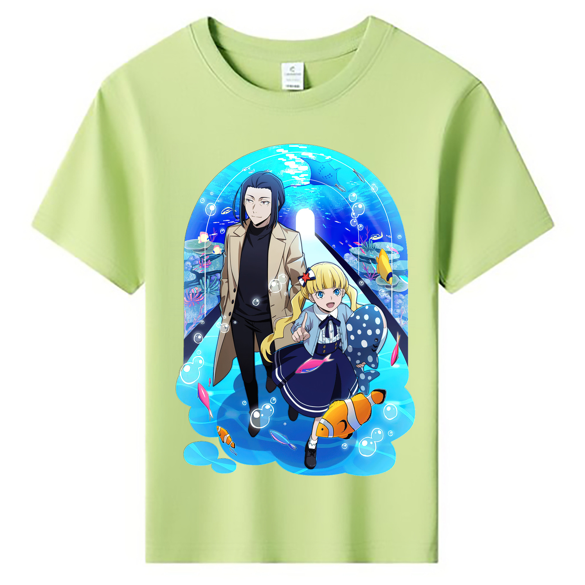 文豪ストレイドッグス Bungo Stray Dogs 綿100％キッズTシャツ（フロントプリント）